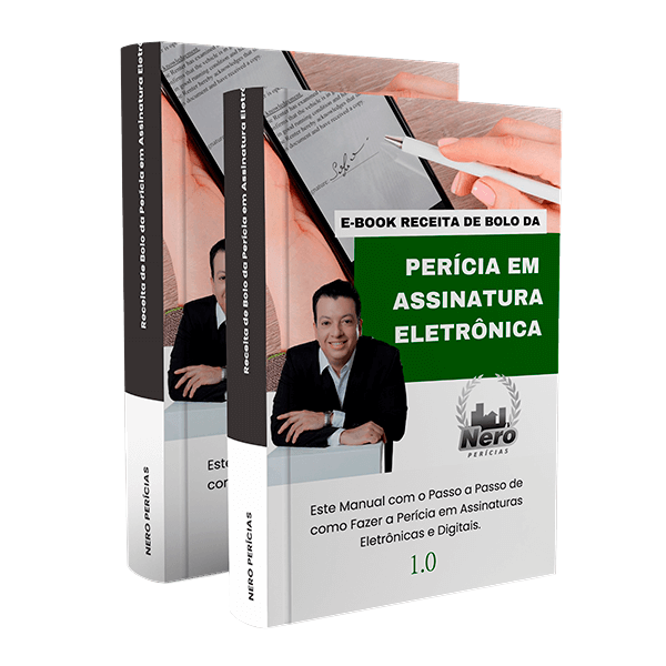 Receita de Bolo da Perícia em Assinatura Eletrônica